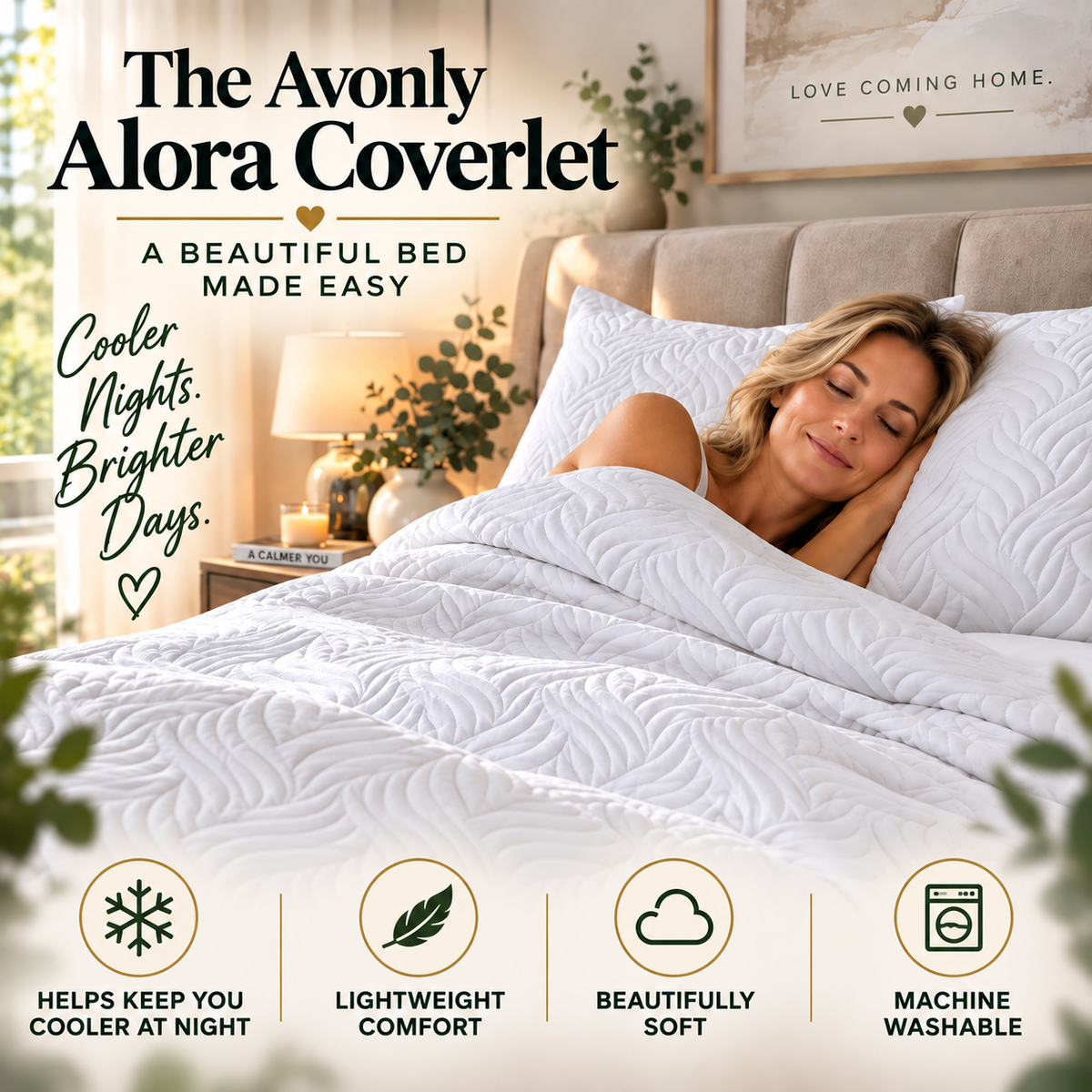 The Avonly Alora Coverlet