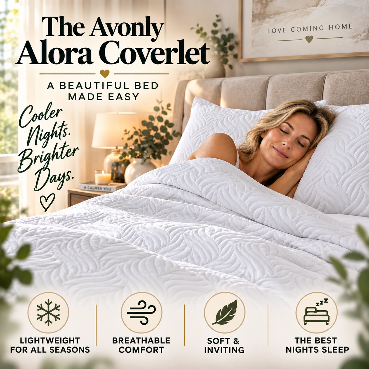 The Avonly Alora Coverlet