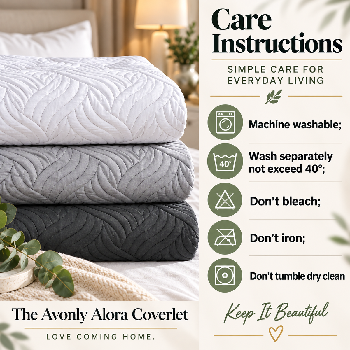 The Avonly Alora Coverlet