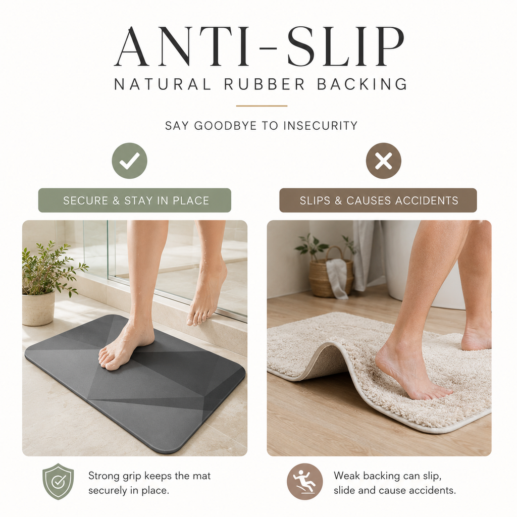 Avonly Stone Bath Mat