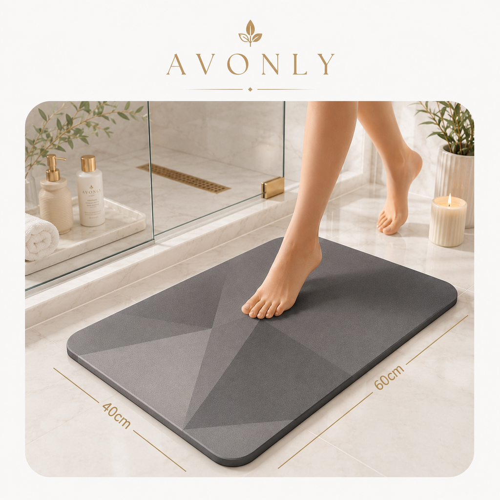 Avonly Stone Bath Mat