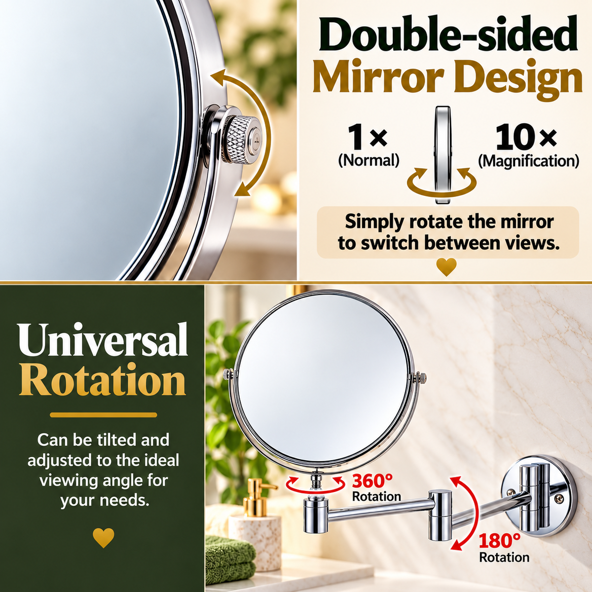 Avonly Axis 10× Mirror